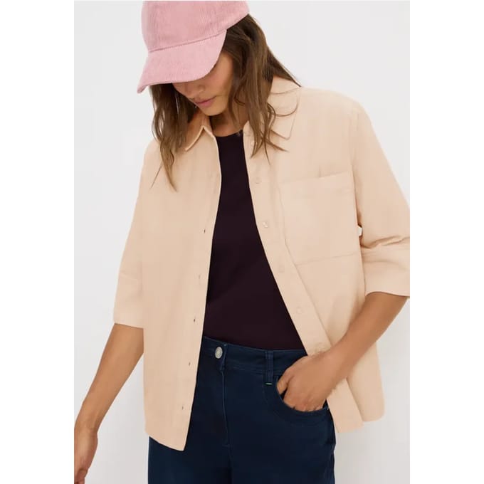 Corduroy overhemd blouse