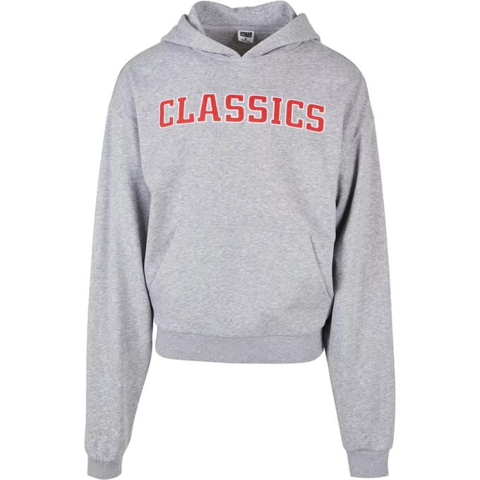 Urban Classics - Classics College Hoodie/trui - S - Grijs
