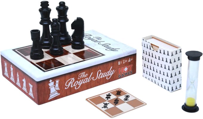 HOT Games schaakspel The Royal Study - strategisch bordspel met twist.