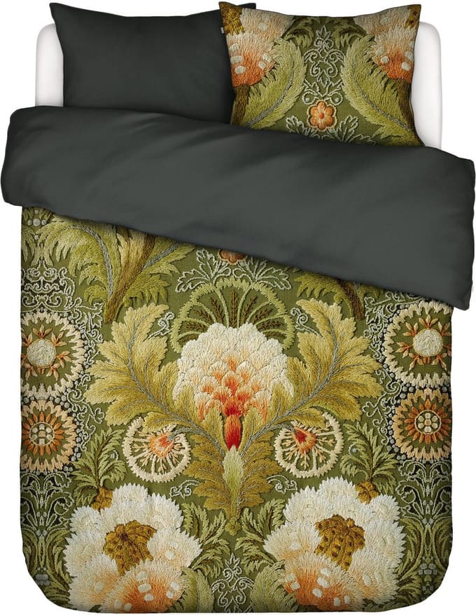 ESSENZA Noma Dekbedovertrek Thyme - Tweepersoons – 200x200/220 cm
