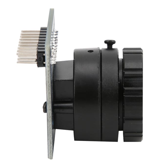 5MP OV7670 Cameramodule Verstelbare Macro CS Metalen Mount 2.8mm Focus voor DIY Ontwikkeling gray