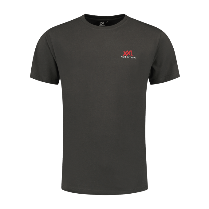 XXL Sportswear Bigger Is Better T-Shirt - Dark Grey Donker Grijs S