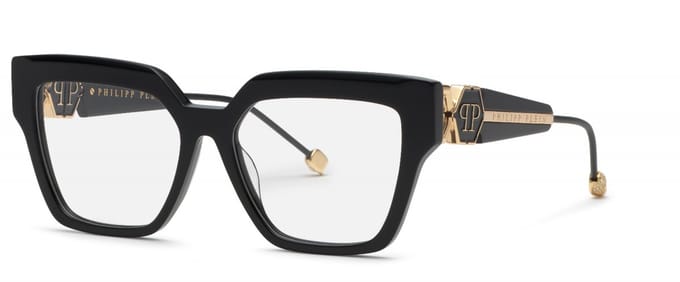 Philipp Plein VPP165S Nero lucido 55/16/140 WOMAN Brilmonturen