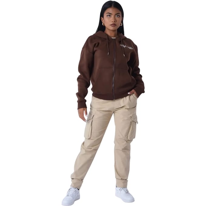 Sweatshirt damescapuchon met rits Project X Paris