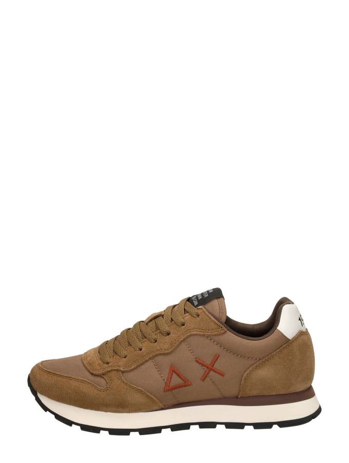 Sun68 Tom Solid Nylon Men Sneakers - Heren - Camel - Maat 41