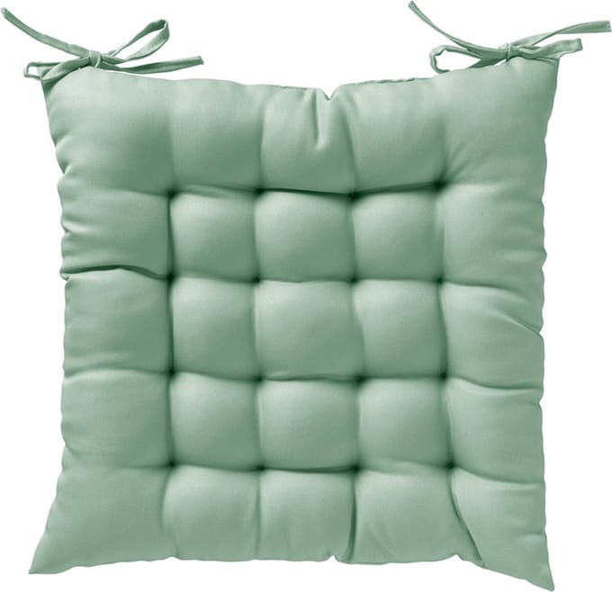 SONNY - stoelkussen 40x40 cm - matraskussen - Cameo Green - groen