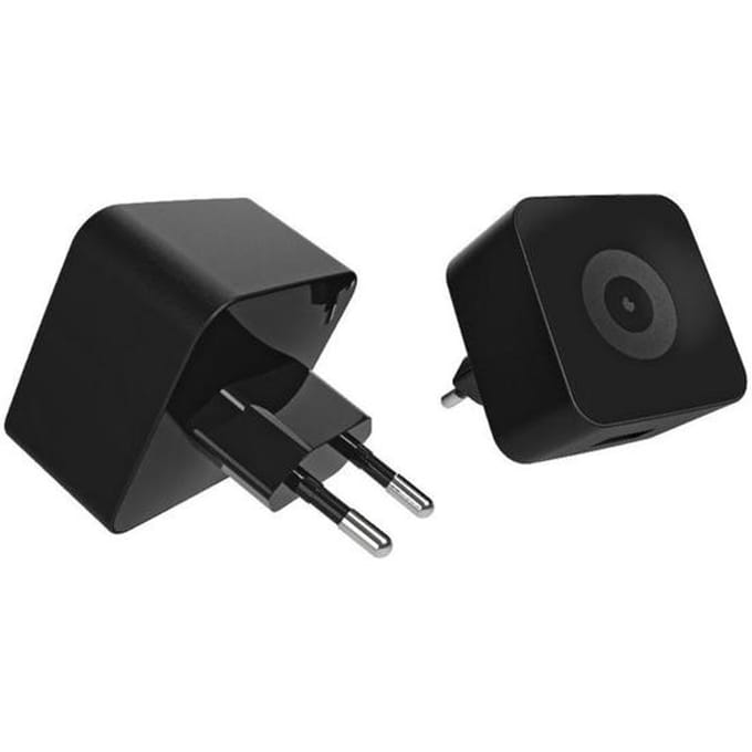 Muvit 220V USB head - 1 Amp - zwart - excl. USB kabel