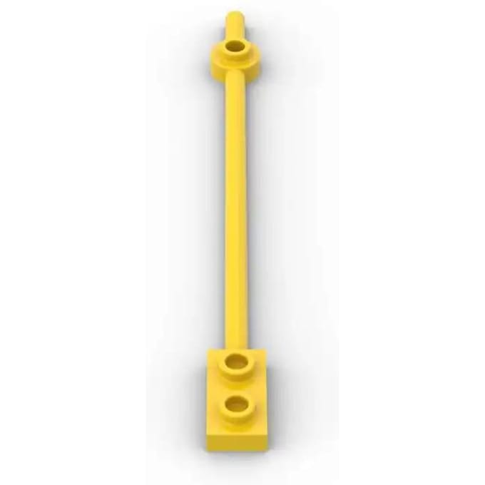 MOC 10 STUKS 99784 Staaf 12L Met 1 x 2 Plaat Einde Holle Studs Bouwstenen Kit 42445 Plaat Bakstenen Deeltje DOE-HET-