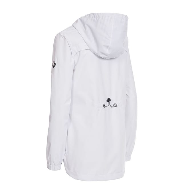 Trespass Dames/dames Flourish Waterproof Jasje (Wit)
