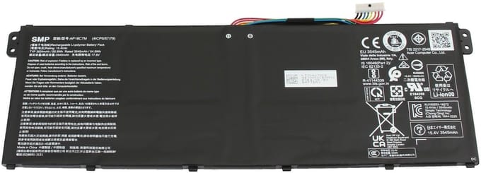 Acer AP18C Batterij - 55,9Wh - 15,4V (AP18C7M)