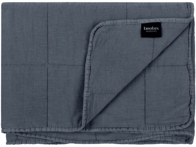 Linolux Sprei Blocks Stonewashed Cloudy 270x260