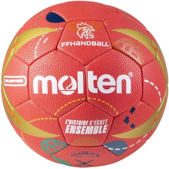 Molten Bal Hand H2A3400 YN Geel-Donkerblauw