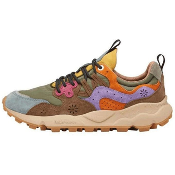 FLOWER MOUNTAIN Yamano 3 Uni Sneakers - Suède - Dames - Multi - Maat 40