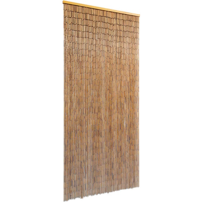 Vidaxl Bamboe Gordijn, Deurgordijn 90X200 Cm