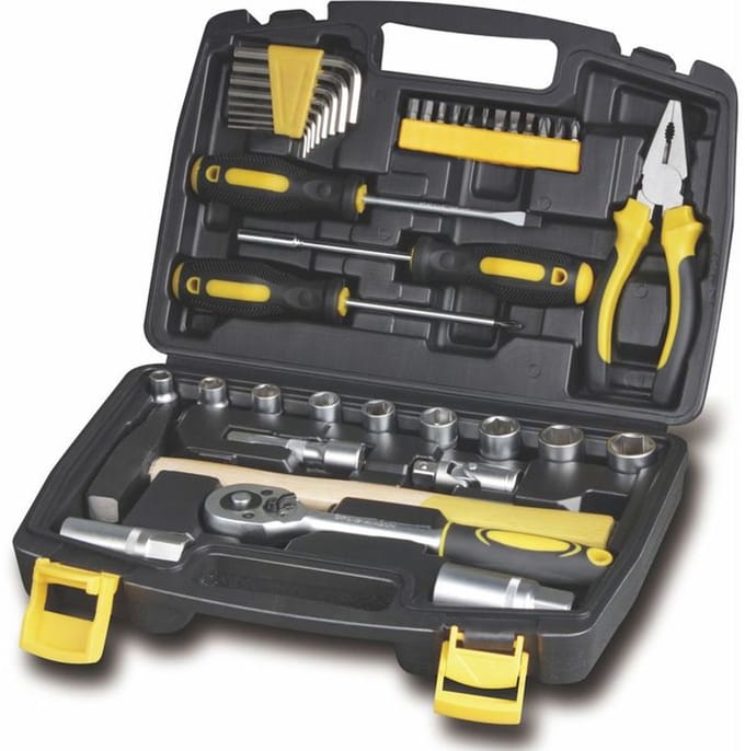 FIELDMANN FDG 5007-39R – Gereedschapset 39 delig – 3/8 aansluiting