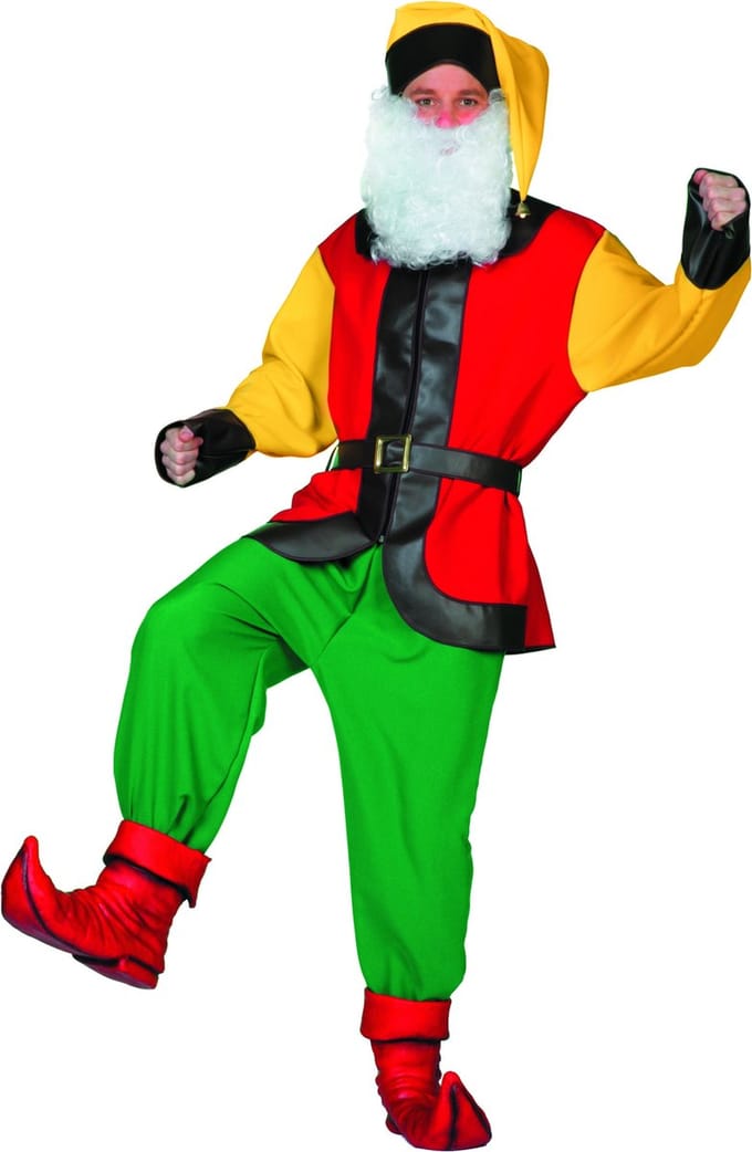 Kabouter kleding man - Maat 60
