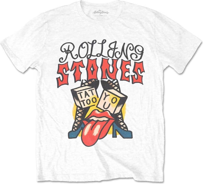 The Rolling Stones - Tattoo You II Heren T-shirt - L - Wit