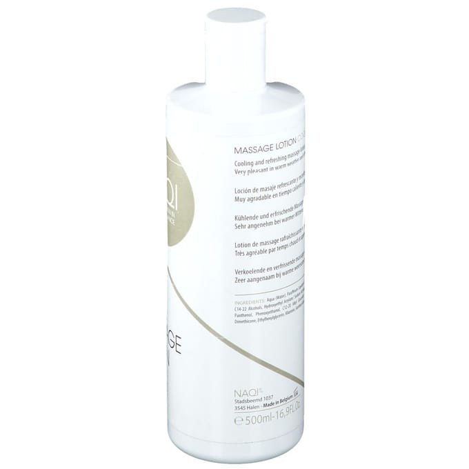 NAQI® Massage Lotion Cool 500 ml - Verkoelend - Verfrissend - Hydraterend