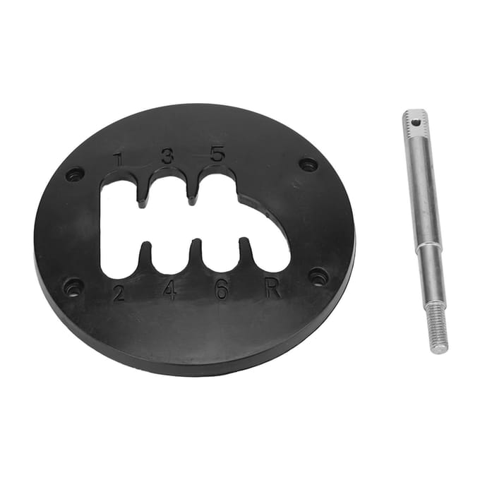 Schakelplaat Mod Professionele Short Shifter Middenplaat Mod met 95mm Hendel voor Thrustmaster TH8A black