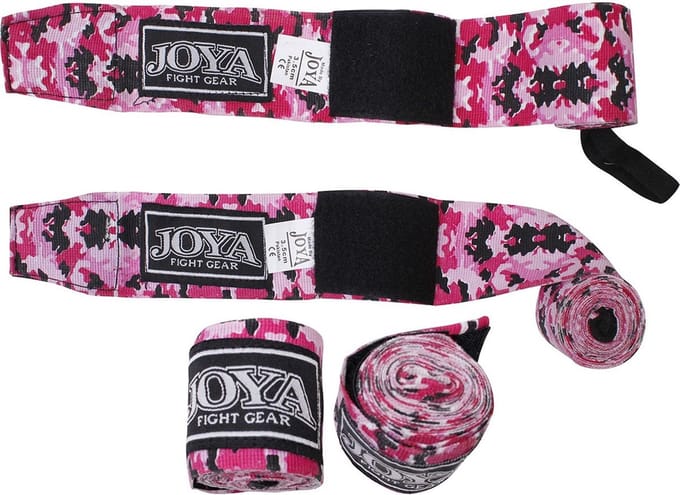 Joya Camouflage Bandages - Katoen - 280 cm - Roze