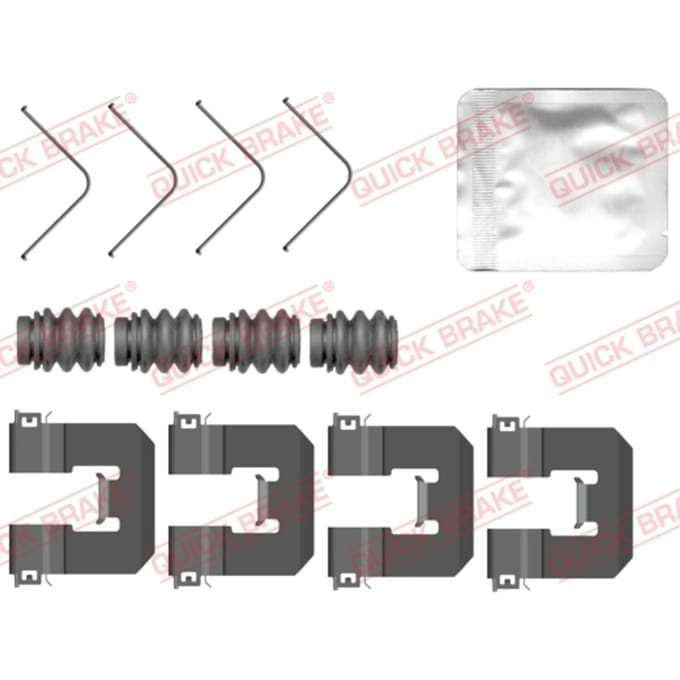 Toebehorenset, schijfremblok QUICK BRAKE 109-0160