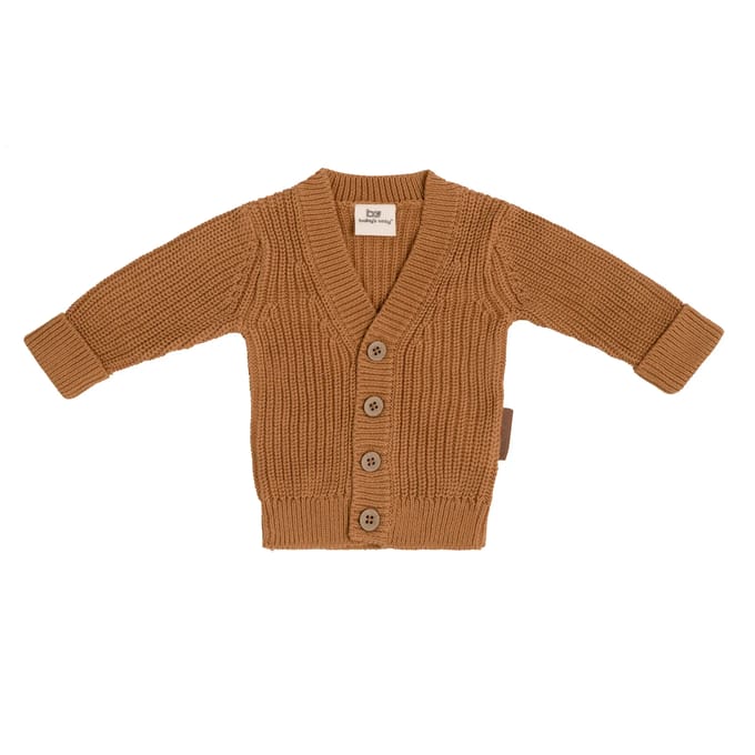 Baby's Only Vestje Soul - Caramel - 80 - 100% ecologisch katoen - GOTS