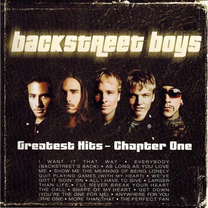 CD BACKSTREET BOYS - GREATEST HITS-CHAPTER 1 82876535592 Jive 2003 EU Rock Gebruikt brown