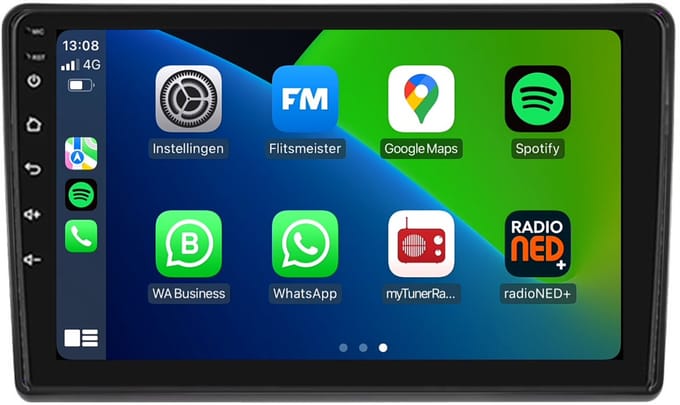 Carplay autoradio voor Citroën Jumpy | 2007 t/m 2016 | Android 13 | Draadloos Apple Carplay & Android Auto | 8-Core processor | Davilon | 2007 2008 2009 2010 2011 2012 2013 2014 2015 2016 | Bluetooth & Wifi