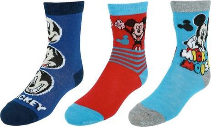 Mickey Mouse - Sokken Multipack Jongens Maat 31-34