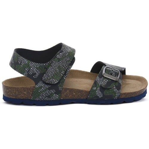 Platte sandalen Grunland BLU MULTI 40LUCE