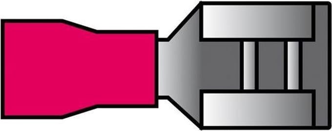 Kabelverbinders 541 rood blister 10-stuks