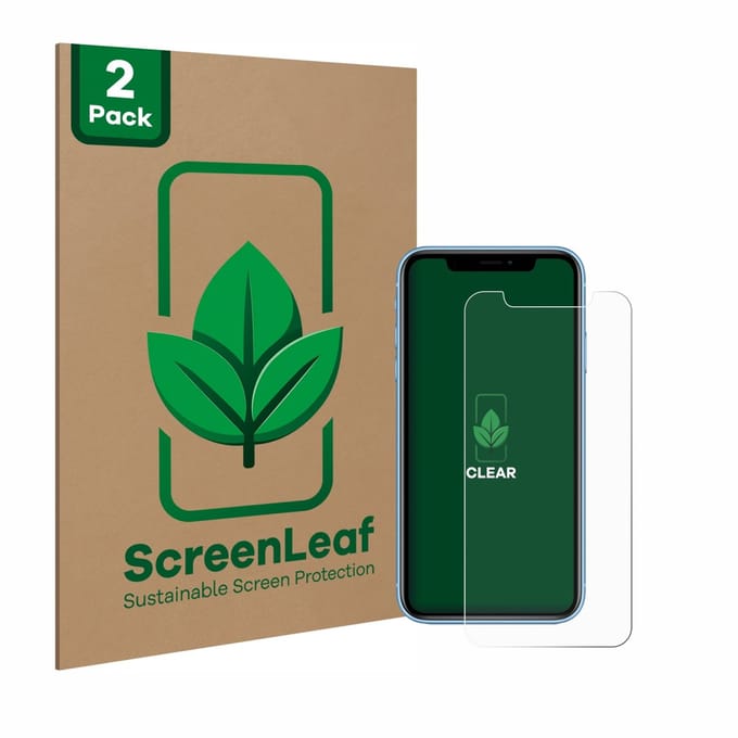 2 Stuks Screenprotector voor Apple iPhone XR / 11 - Hoogwaardige Beschermfolie transparant