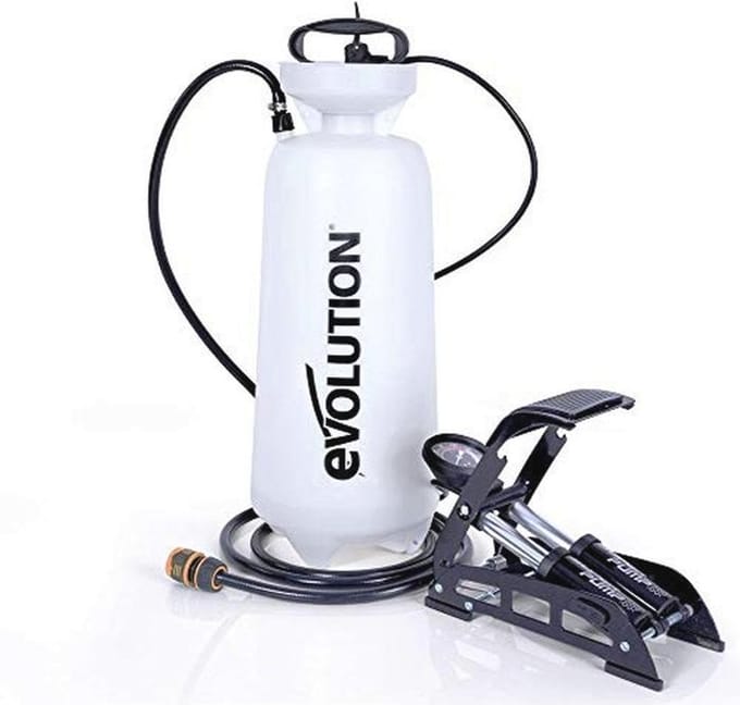 Disc Cutter Voetpomp Waterfles met Anti-Kink Slang - 15 Liter Capaciteit