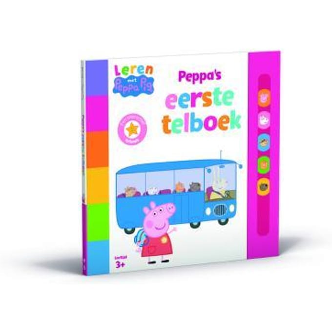 Peppa's Eerste Telboek - Leren Met Peppa Pig - Neville Astley