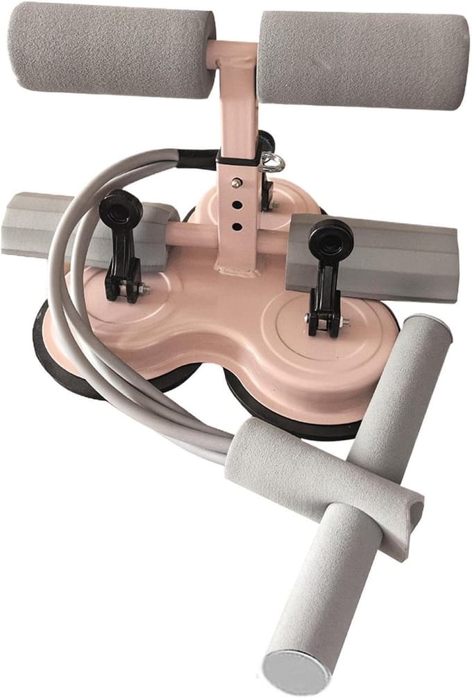 Buiktrainingshulp - Core trainer - V-lijn training - Verstelbaar ontwerp - 1.1 kg - Zwart