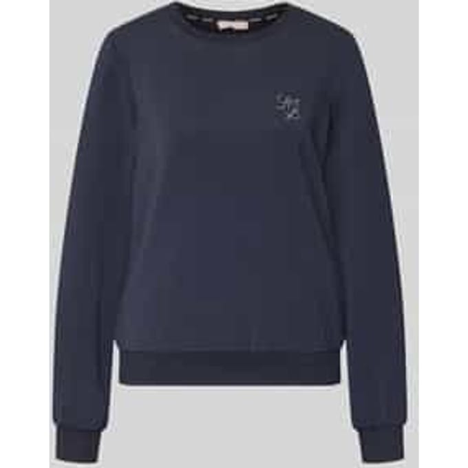 sweatshirt van modalmix met ronde hals