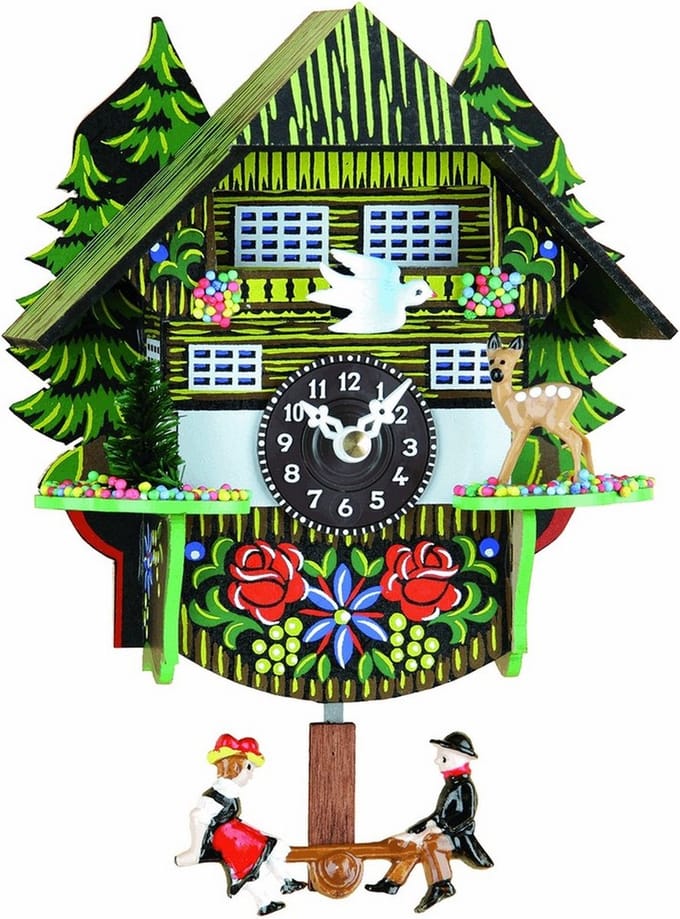 Trenkle - 54_SQ-01 - Wandklok - kwarts - Miniatur-Uhr