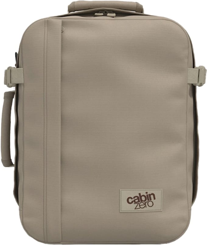 CabinZero Handbagage Reistas / Rugzak Combi - Classic Tech 28 - Beige