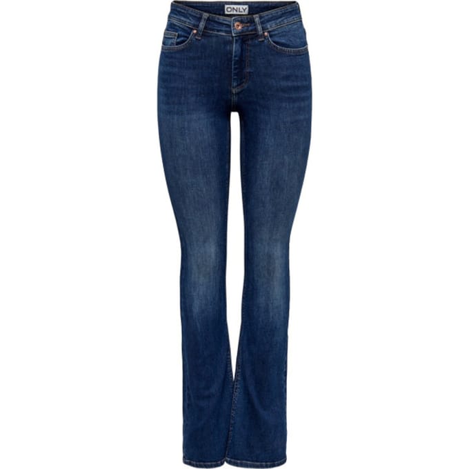 Only Onlblush mid flared dnm tai021 noos blue denim