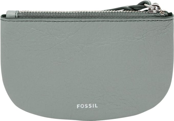 FOSSIL Utensil zak Polly Zip Pouch Smokey Blue Lichtblauw