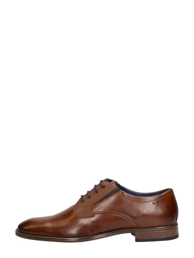 Bugatti Rinaldo Comfort Gekleed Laag - Cognac - Maat 45