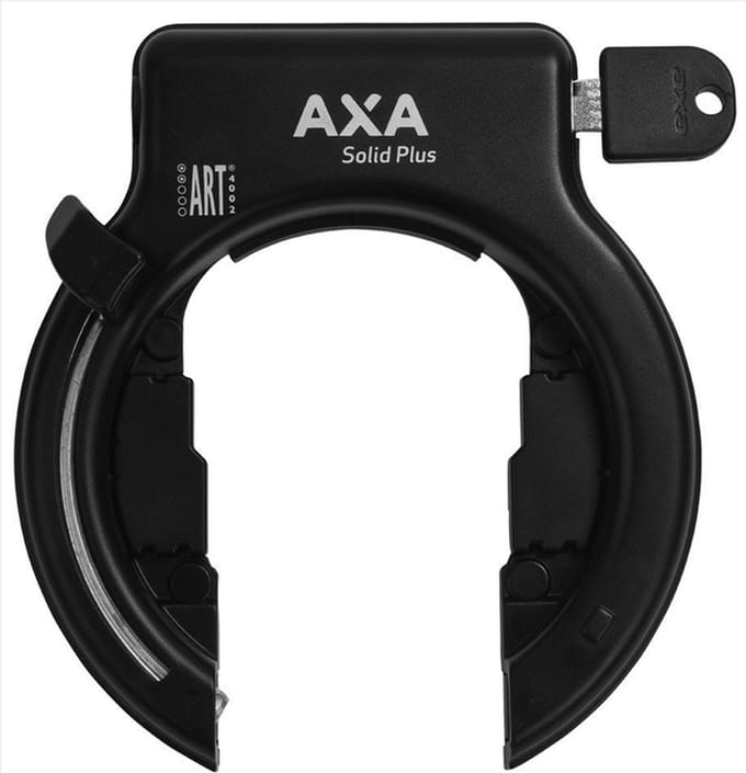 Axa Solid PLUS Ringslot Zwart