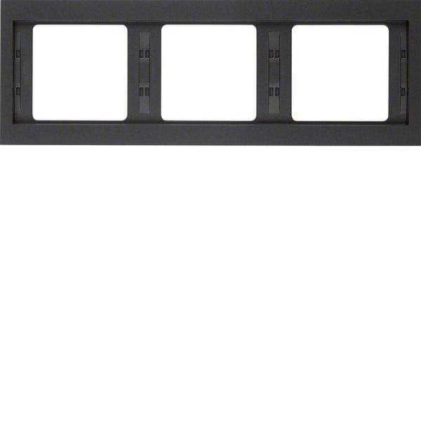Hager Berker K.1 Afdekraam Schakelmateriaal - 13737006