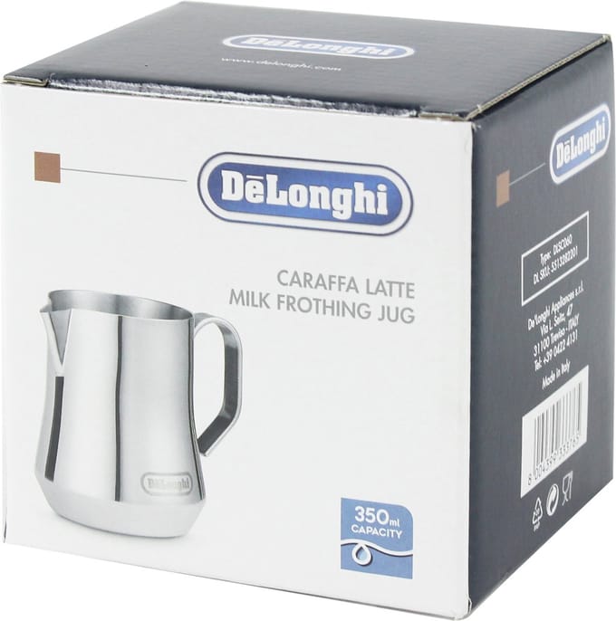 De'Longhi Barrista melkopschuimkan 350ml - Roestvrij staal