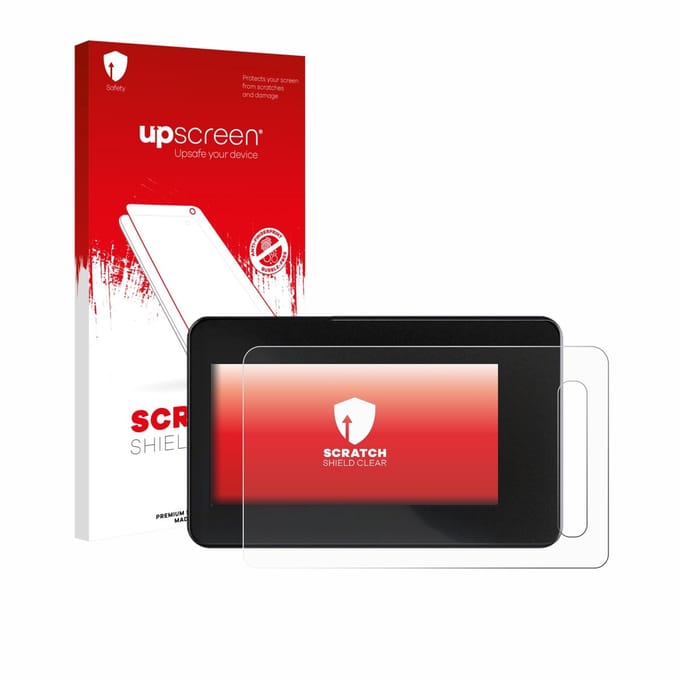 upscreen - Screenprotector voor Shimano Steps SC-EN600 - Folie Beschermfolie transparant