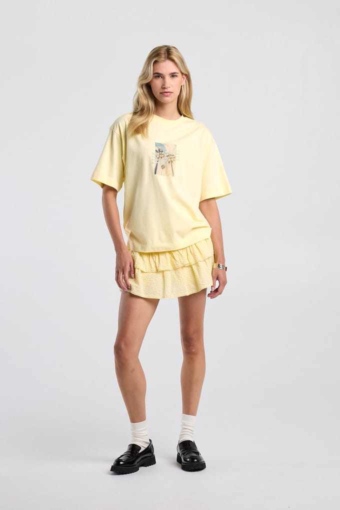 America Today Elva Light Yellow Maat: S | Tops Outlet | Dames | Geel