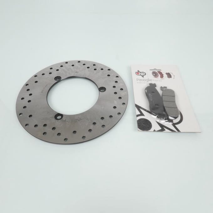 schijfset achterrem één voor scooter yamaha 250 yp ra x-max abs 2011 tot 2014