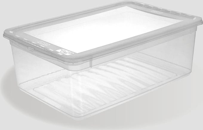 Clearbox Met Deksel 39x26x14 - 11 L Bea Transparant Keeeper 10579