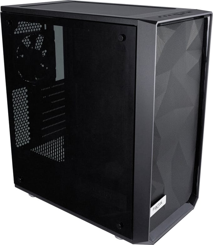 Fractal Design Meshify C TG - Black - Case - Miditower - Zwart