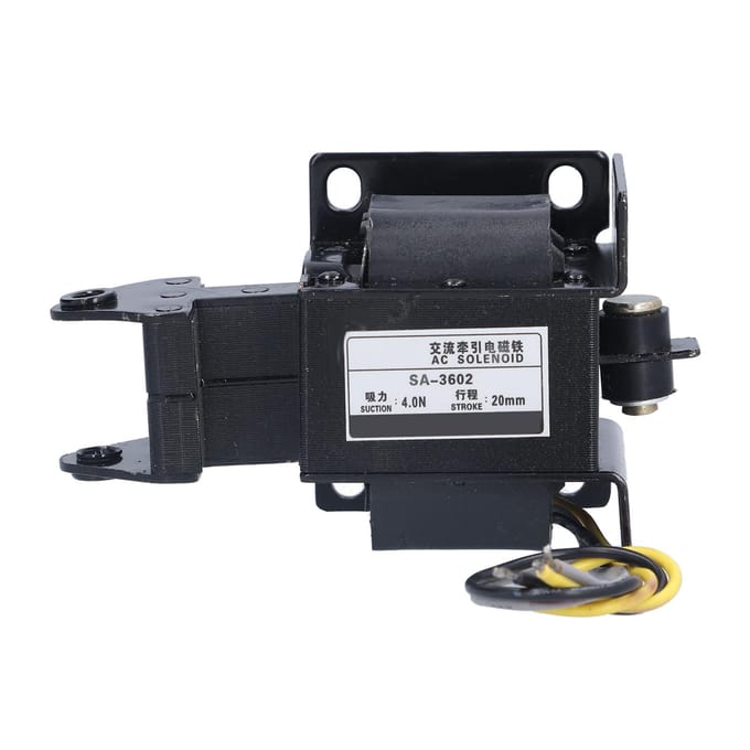 BERM AC Solénoïde Électroaimant Traction Push Pull Aimant Électrique AC220V SA ?3602